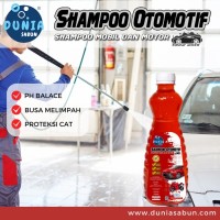 SHAMPO MOTOR MOBIL SNOW WASH REGULER KEMASAN BOTOL 450 ML